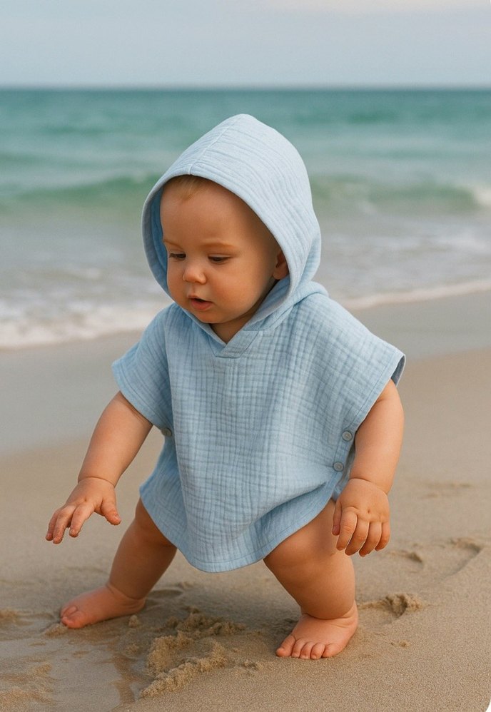 Mavi Kolsuz  multimuslin Panço - Görsel 3