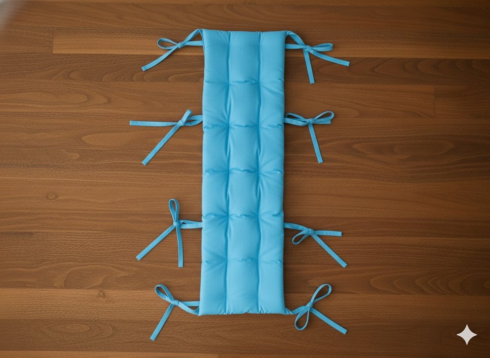 Çocuk Yatak Turkuaz Minder - Görsel 2