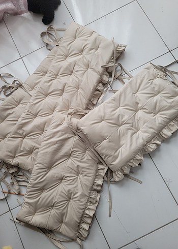 Bağcıklı Bebek Uyku Koruyucu Minder - Görsel 7