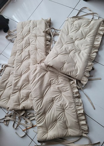 Bağcıklı Bebek Uyku Koruyucu Minder - Görsel 6