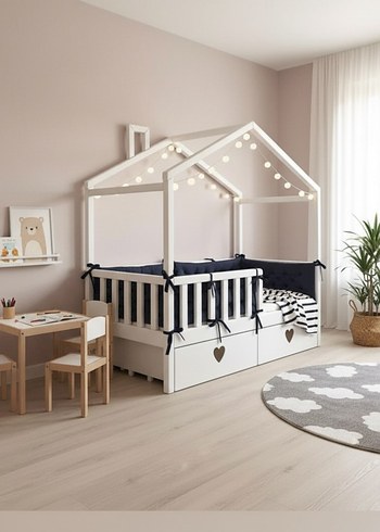 montessori yatak kenar koruma - Görsel 7