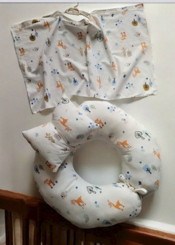 Bebek Desenli Emzirme ve Hamile Yastığı - Görsel 3