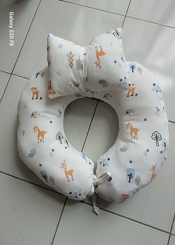 Bebek Desenli Emzirme ve Hamile Yastığı - Görsel 7