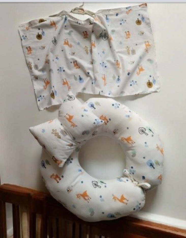 Bebek Desenli Emzirme ve Hamile Yastığı - Görsel 3