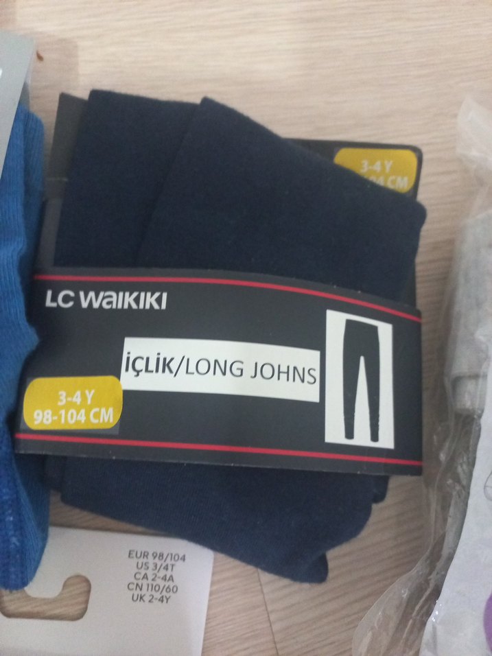 Gri Mini Erkek Çorap Seti 1 adet kilotlu corap - Görsel 2