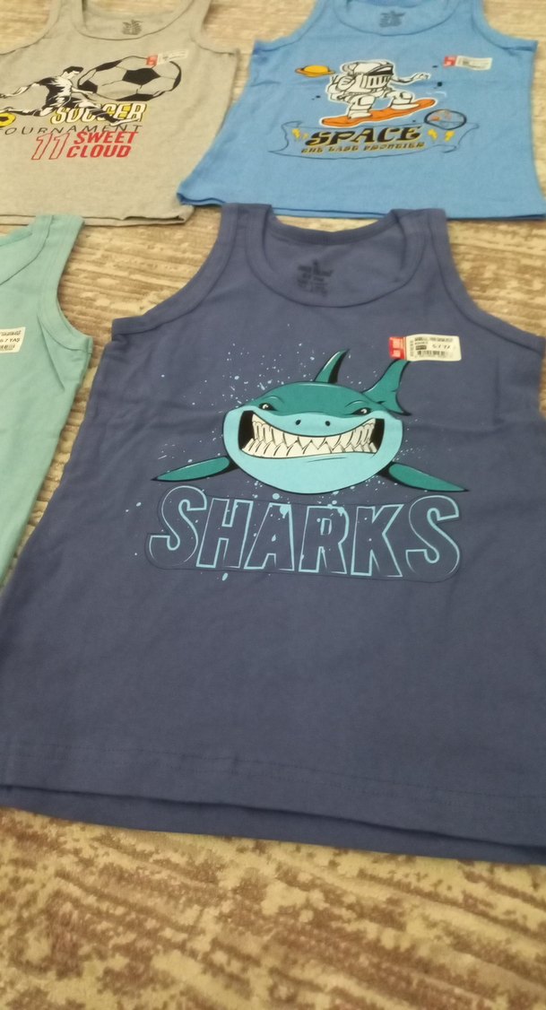 Erkek Çocuk Renkli Baskılı Tişörtler - Görsel 2