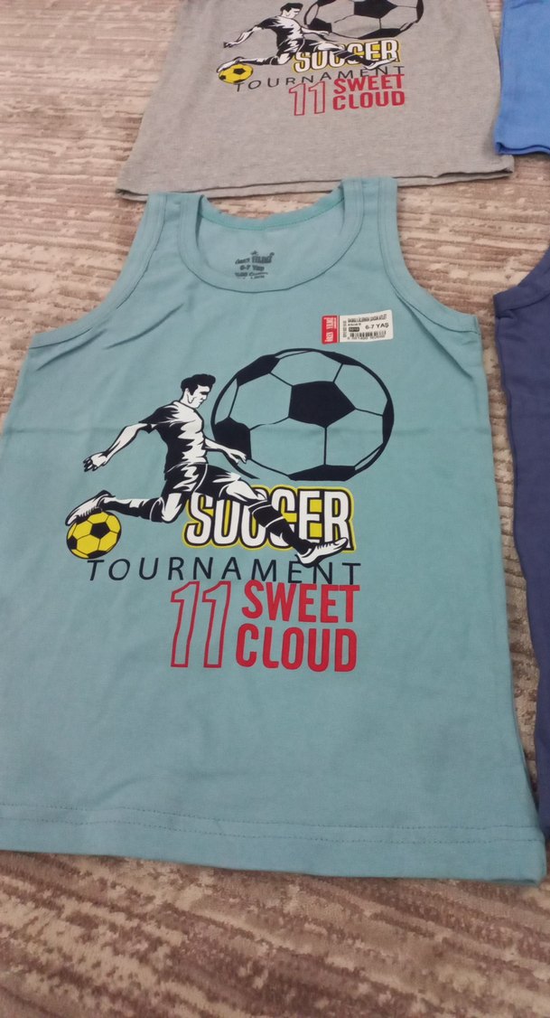 Erkek Çocuk Renkli Baskılı Tişörtler - Görsel 5