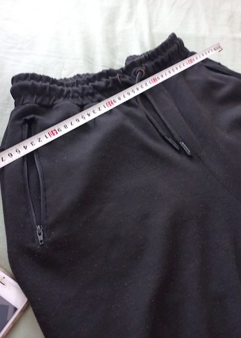 Siyah Rahat Kesim Kadın Eşofman Altı - Görsel 5