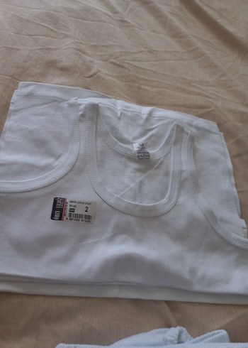 Diger Beyaz Çocuk Atlet ve Külot - Görsel 3