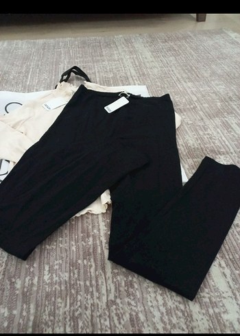 Beyaz Baskılı Uzun Kollu Bebek Kız Takımı - Görsel 2