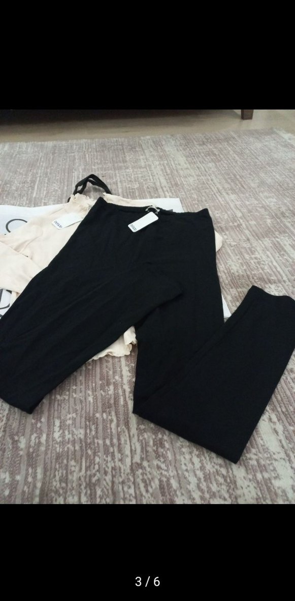 Beyaz Baskılı Uzun Kollu Bebek Kız Takımı - Görsel 2