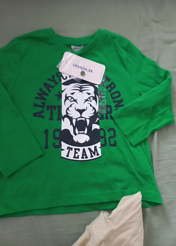 Erkek Çocuk Uzun Kollu Baskılı Tişört 1 adet - Görsel 7