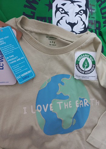 Erkek Çocuk Uzun Kollu Baskılı Tişört 1 adet - Görsel 3