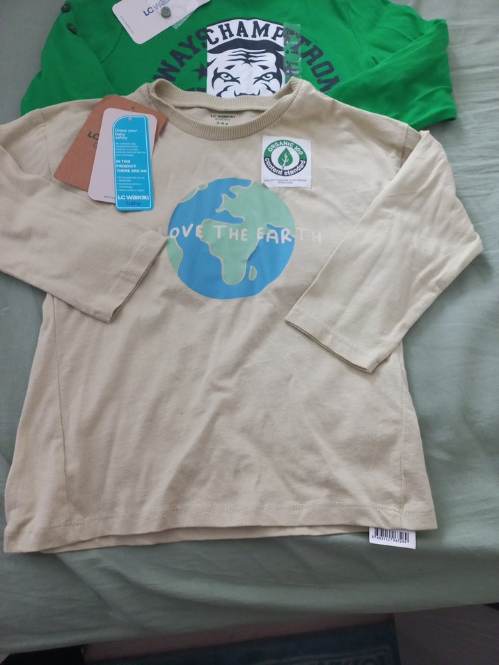 Erkek Çocuk Uzun Kollu Baskılı Tişört 1 adet - Görsel 5