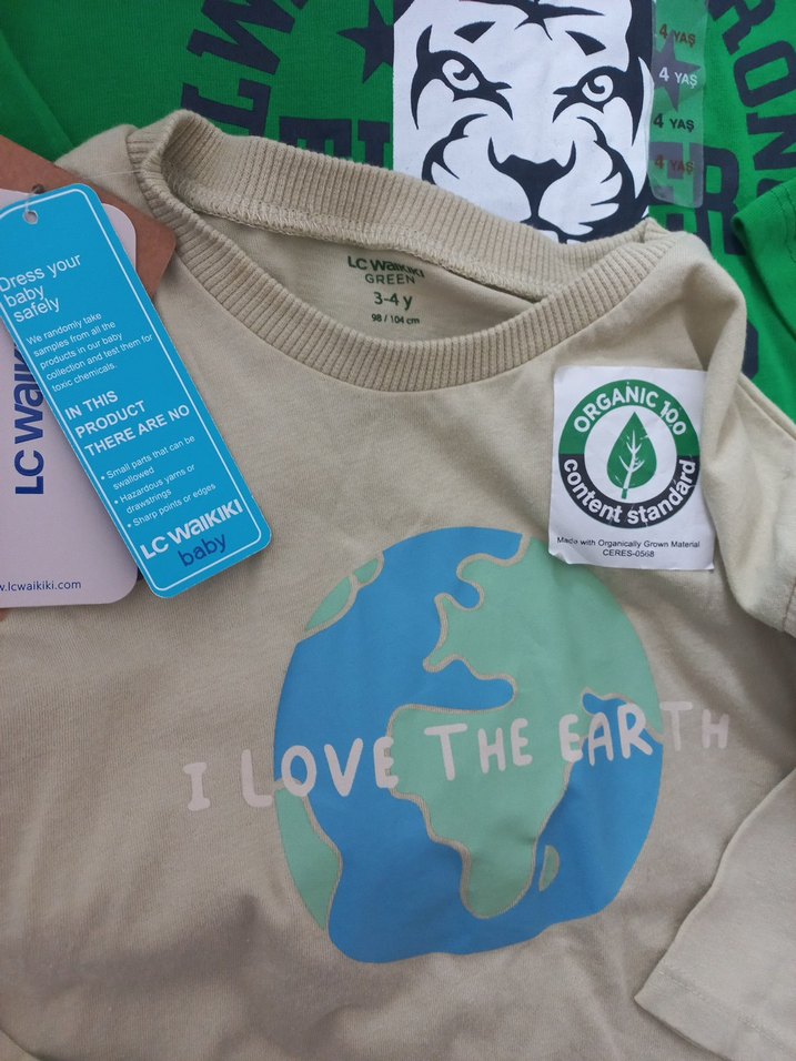 Erkek Çocuk Uzun Kollu Baskılı Tişört 1 adet - Görsel 3