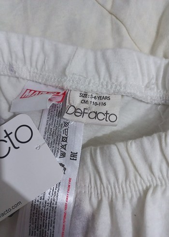 Kız Çocuk Beyaz Batik Desenli Sweatshirt ve Eşofman - Görsel 4