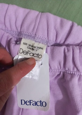 Pembe Rahat Kesim Kız Eşofman Altı - Görsel 2