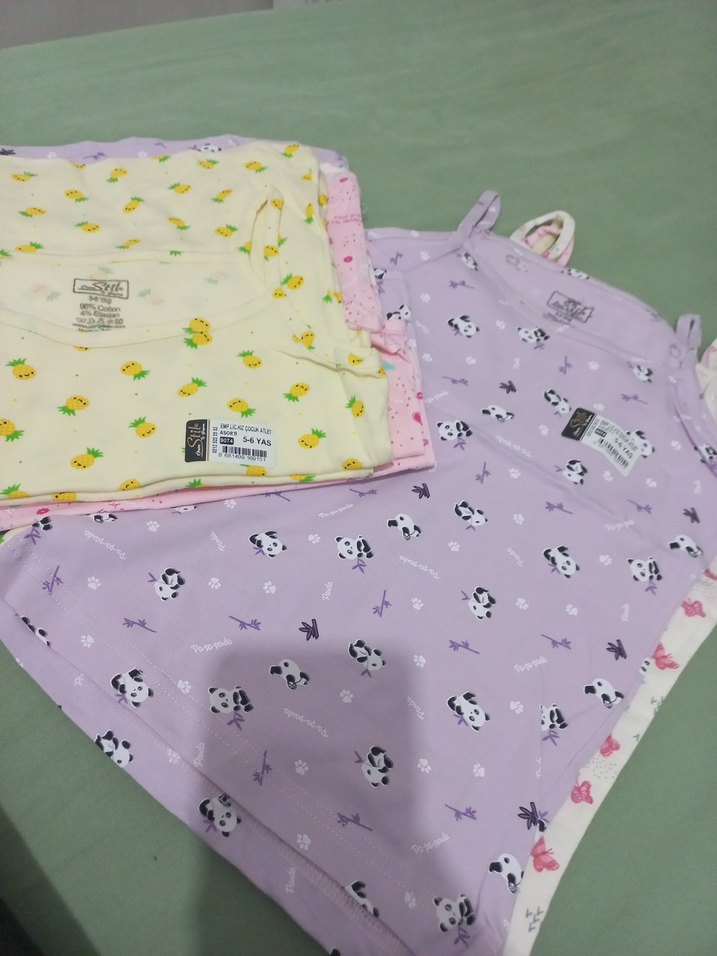 Çocuklar için Baskılı Renkli İç Çamaşırı Seti - Görsel 4