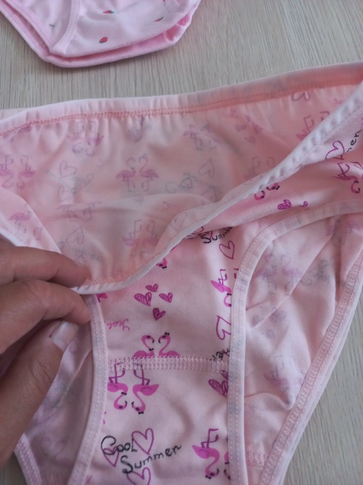 Nakışlı Pastel Mini Kadın Külot Seti - Görsel 3