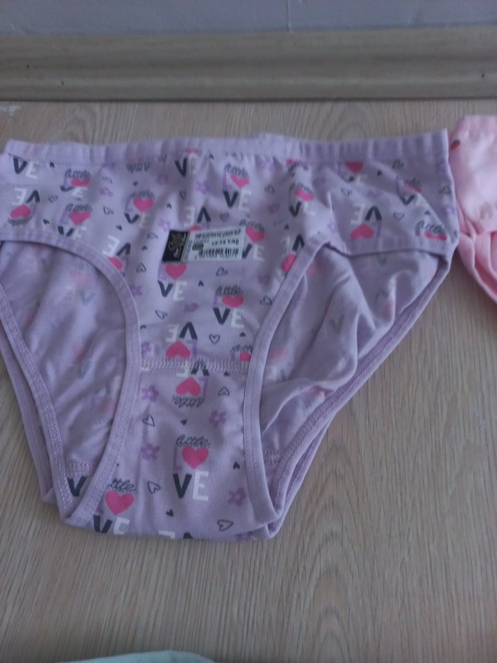 Nakışlı Pastel Mini Kadın Külot Seti - Görsel 4