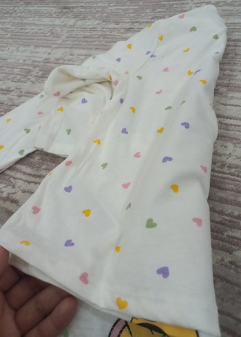 Kız Çocuk Baskılı Uzun Kollu Tişört - Görsel 2