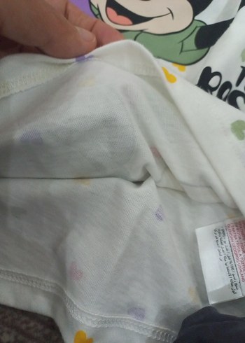 Kız Çocuk Baskılı Uzun Kollu Tişört - Görsel 8