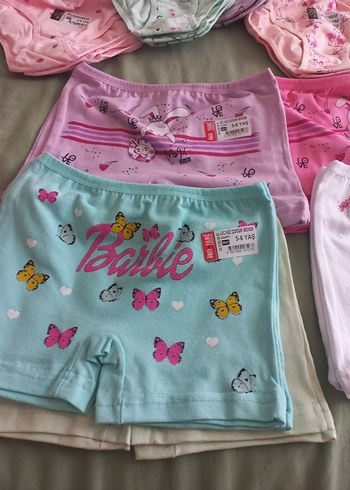 Nakışlı Pastel Renkli Çocuk Külotları - Görsel 6