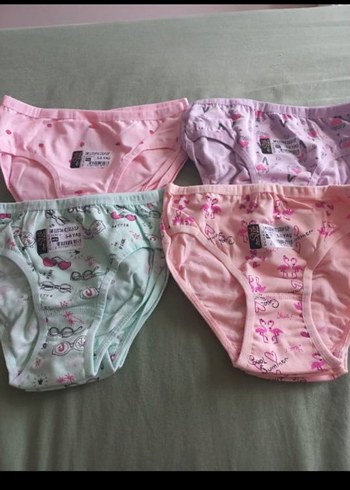 Nakışlı Pastel Renkli Çocuk Külotları - Görsel 8