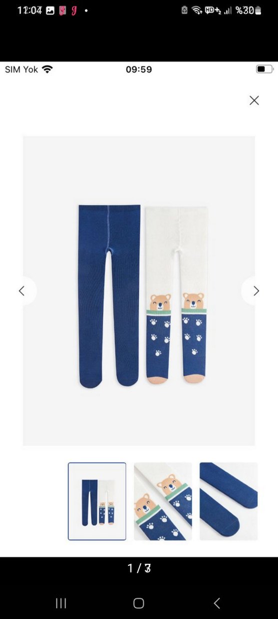 Kız Çocuk Çok Renkli Pamuklu Çorap Seti - Görsel 4