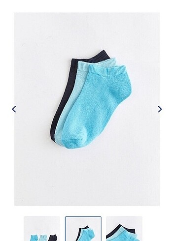 Lcw etiketli sıfır 34,37no  3lu corap - Görsel 2