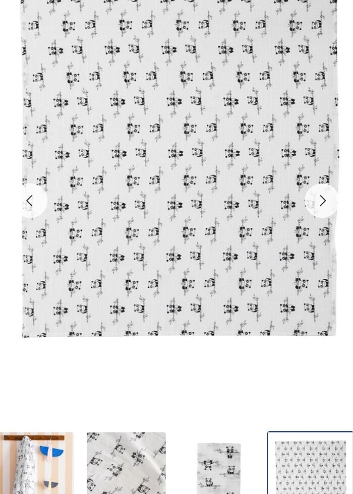 Lcw etiketli sıfır 90,110 ebatlarında müslin pamuklu - Görsel 2