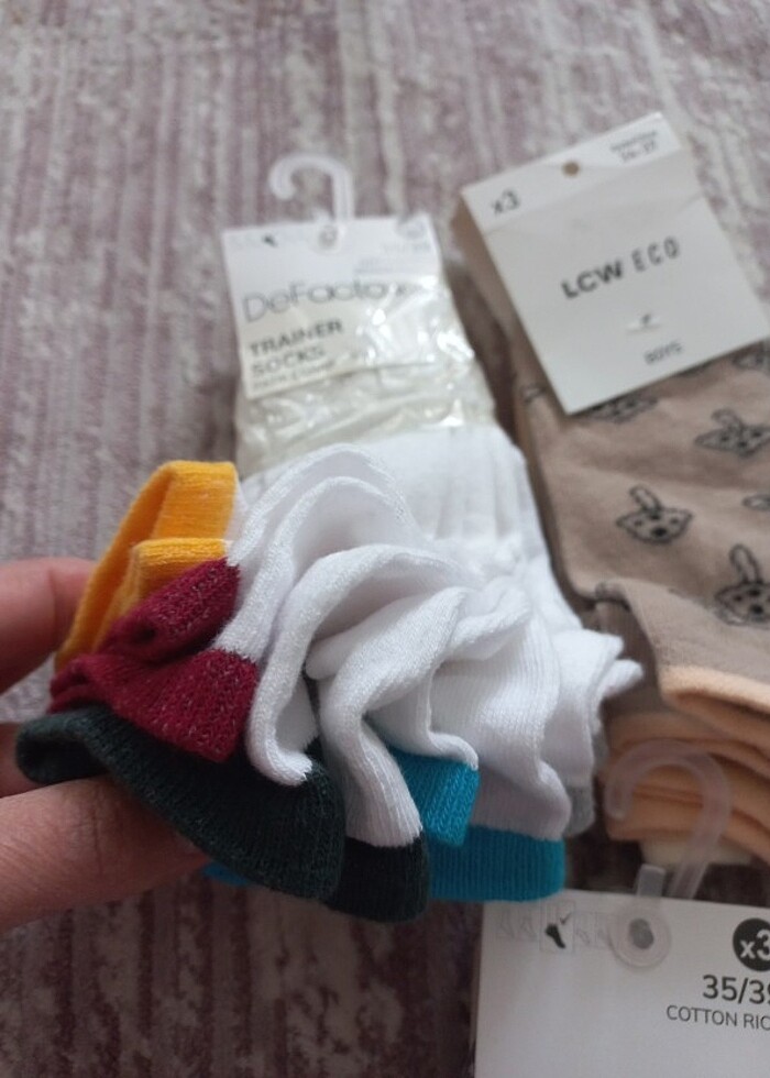 Defacto etiketli 3 çift  - Görsel 2