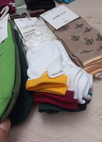 Lcw etiketli sıfır 35,39 no 3 çift corap - Görsel 2