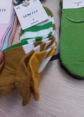Lcw etiketli sıfır 35,39 no 3 çift corap - Görsel 3