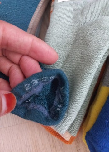 Erkek Çocuk Çok Renkli Baskılı Çorap Seti 3 cift - Görsel 5