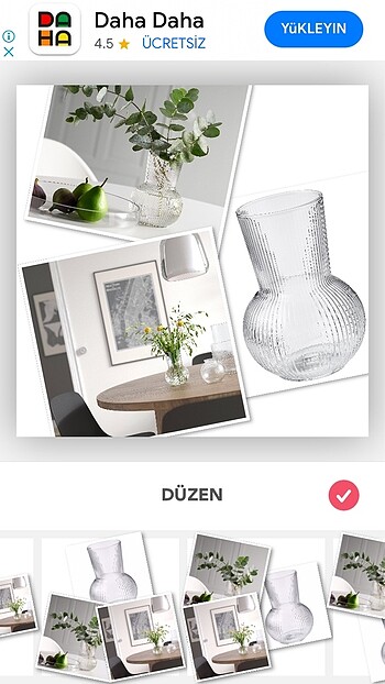 # İkea # cam vazo