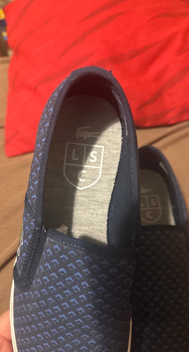 Lacoste Mavi Erkek Espadril Kaydırmaz Tabanlı spor ayakkabı - Görsel 2