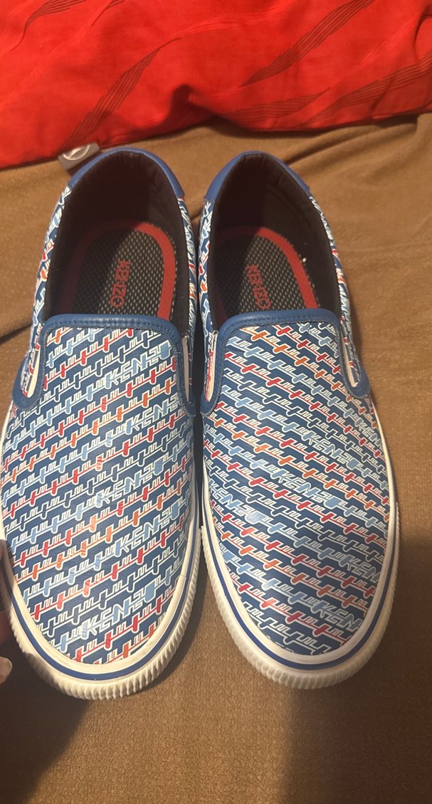 Kenzo Renkli Desenli Erkek Espadril Ayakkabı - Görsel 4