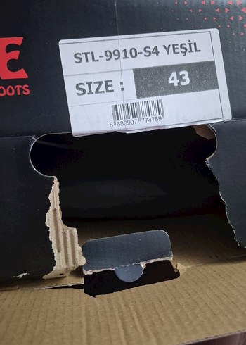 Siyah Erkek Diz Boyu Kauçuk Çizme - Görsel 2