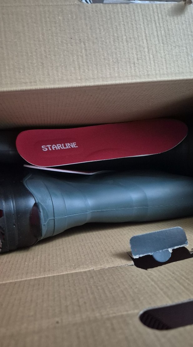 Siyah Erkek Diz Boyu Kauçuk Çizme - Görsel 3