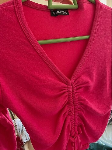 m Beden Pembe Crop