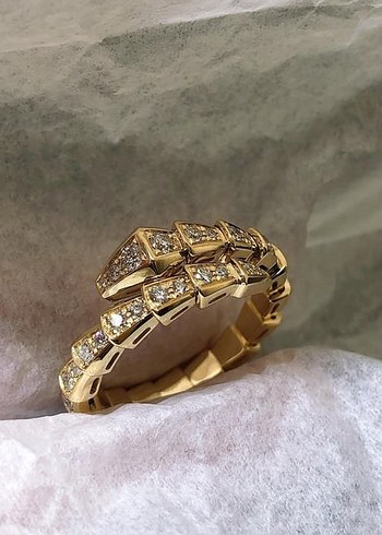 Bvlgari Serpenti Tasli Yuzuk