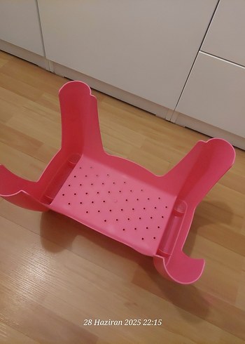 Pastel Pembe Çocuk Sandalyesi - Görsel 3