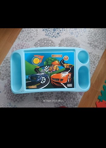 Mavi Çocuk Tabak Seti ve Yemek Tepsisi