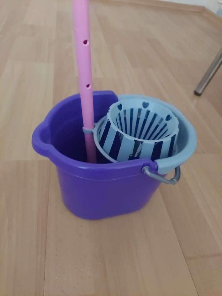 Pastel Pembe Temizlik Seti Oyuncak - Görsel 4