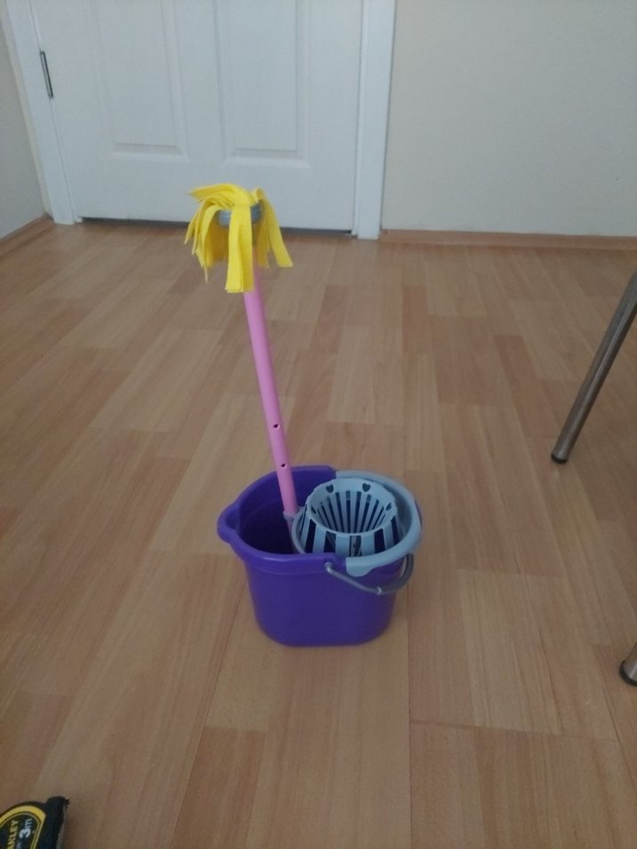 Pastel Pembe Temizlik Seti Oyuncak - Görsel 2