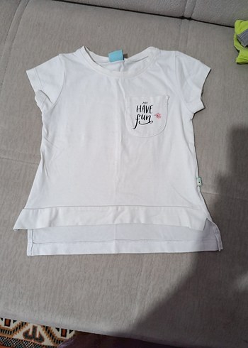 Beyaz Renkli Pamuklu Bebek Bodysuit. üç parça - Görsel 3