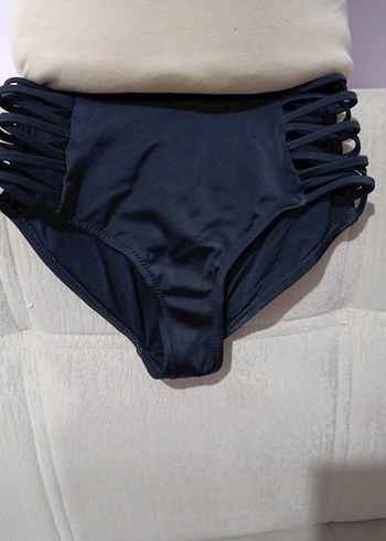 Siyah Strappy Mini Bikini - Görsel 3