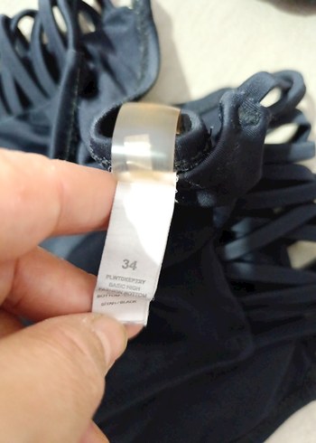 Siyah Strappy Mini Bikini - Görsel 6