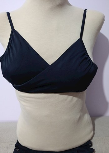 Siyah Strappy Mini Bikini - Görsel 2